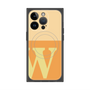 プレミアムパネル with MagSafe［ オリジナル - initial two tone - W orange ］