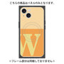 プレミアムパネル with MagSafe［ オリジナル - initial two tone - W orange ］