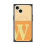プレミアムパネル with MagSafe［ オリジナル - initial two tone - W orange ］