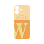 プレミアムパネル with MagSafe［ オリジナル - initial two tone - W orange ］