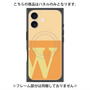プレミアムパネル with MagSafe［ オリジナル - initial two tone - W orange ］
