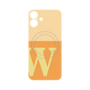 プレミアムパネル with MagSafe［ オリジナル - initial two tone - W orange ］