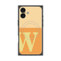 プレミアムパネル with MagSafe［ オリジナル - initial two tone - W orange ］