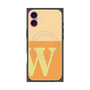 プレミアムパネル with MagSafe［ オリジナル - initial two tone - W orange ］