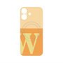 プレミアムパネル with MagSafe［ オリジナル - initial two tone - W orange ］
