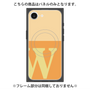 プレミアムパネル with MagSafe［ オリジナル - initial two tone - W orange ］