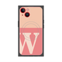 プレミアムパネル with MagSafe［ オリジナル - initial two tone - W pink ］