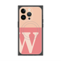プレミアムパネル with MagSafe［ オリジナル - initial two tone - W pink ］