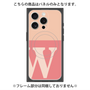 プレミアムパネル with MagSafe［ オリジナル - initial two tone - W pink ］