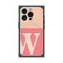プレミアムパネル with MagSafe［ オリジナル - initial two tone - W pink ］