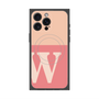 プレミアムパネル with MagSafe［ オリジナル - initial two tone - W pink ］