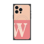 プレミアムパネル with MagSafe［ オリジナル - initial two tone - W pink ］