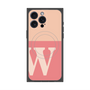 プレミアムパネル with MagSafe［ オリジナル - initial two tone - W pink ］