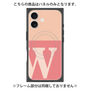 プレミアムパネル with MagSafe［ オリジナル - initial two tone - W pink ］