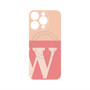 プレミアムパネル with MagSafe［ オリジナル - initial two tone - W pink ］