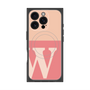 プレミアムパネル with MagSafe［ オリジナル - initial two tone - W pink ］