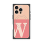 プレミアムパネル with MagSafe［ オリジナル - initial two tone - W pink ］
