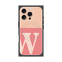 プレミアムパネル with MagSafe［ オリジナル - initial two tone - W pink ］