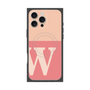 プレミアムパネル with MagSafe［ オリジナル - initial two tone - W pink ］
