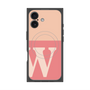 プレミアムパネル with MagSafe［ オリジナル - initial two tone - W pink ］