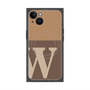 プレミアムパネル with MagSafe［ オリジナル - initial two tone - W brown ］