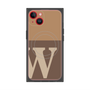 プレミアムパネル with MagSafe［ オリジナル - initial two tone - W brown ］