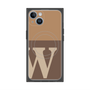 プレミアムパネル with MagSafe［ オリジナル - initial two tone - W brown ］