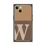 プレミアムパネル with MagSafe［ オリジナル - initial two tone - W brown ］
