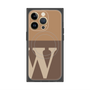 プレミアムパネル with MagSafe［ オリジナル - initial two tone - W brown ］