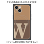 プレミアムパネル with MagSafe［ オリジナル - initial two tone - W brown ］
