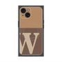 プレミアムパネル with MagSafe［ オリジナル - initial two tone - W brown ］
