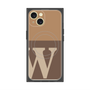 プレミアムパネル with MagSafe［ オリジナル - initial two tone - W brown ］