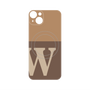 プレミアムパネル with MagSafe［ オリジナル - initial two tone - W brown ］
