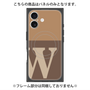 プレミアムパネル with MagSafe［ オリジナル - initial two tone - W brown ］