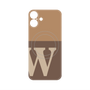 プレミアムパネル with MagSafe［ オリジナル - initial two tone - W brown ］