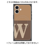 プレミアムパネル with MagSafe［ オリジナル - initial two tone - W brown ］