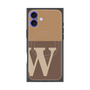プレミアムパネル with MagSafe［ オリジナル - initial two tone - W brown ］
