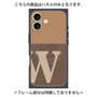 プレミアムパネル with MagSafe［ オリジナル - initial two tone - W brown ］