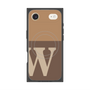 プレミアムパネル with MagSafe［ オリジナル - initial two tone - W brown ］