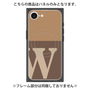 プレミアムパネル with MagSafe［ オリジナル - initial two tone - W brown ］