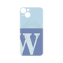 プレミアムパネル with MagSafe［ オリジナル - initial two tone - W blue ］