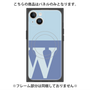 プレミアムパネル with MagSafe［ オリジナル - initial two tone - W blue ］