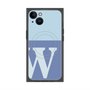 プレミアムパネル with MagSafe［ オリジナル - initial two tone - W blue ］