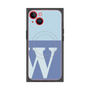 プレミアムパネル with MagSafe［ オリジナル - initial two tone - W blue ］