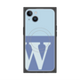 プレミアムパネル with MagSafe［ オリジナル - initial two tone - W blue ］