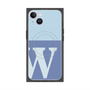 プレミアムパネル with MagSafe［ オリジナル - initial two tone - W blue ］