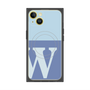 プレミアムパネル with MagSafe［ オリジナル - initial two tone - W blue ］