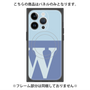 プレミアムパネル with MagSafe［ オリジナル - initial two tone - W blue ］