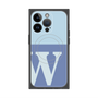 プレミアムパネル with MagSafe［ オリジナル - initial two tone - W blue ］