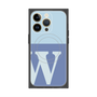 プレミアムパネル with MagSafe［ オリジナル - initial two tone - W blue ］